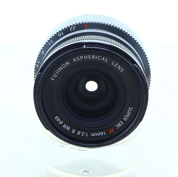 【中古】 (フジフイルム) FUJIFILM XF16/2.8 R WR ﾌﾞﾗﾂｸ【中古水晶体 ＡＦ水晶体】 序列付ける：B