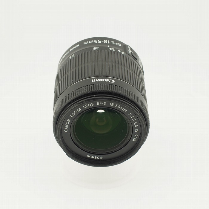 【中古】 (キヤノン) Canon EF-S18-55/3.5-5.6 IS STM【中古水晶体 ＡＦ水晶体】 価値づける：B