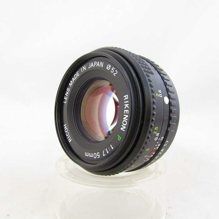 【中古】 (リコー) RICOH ﾘｹﾉﾝ P 50/1.7 (Kﾏｳﾝﾄ)【中古水晶体 ＭＦ水晶体】 価値づける：B-
