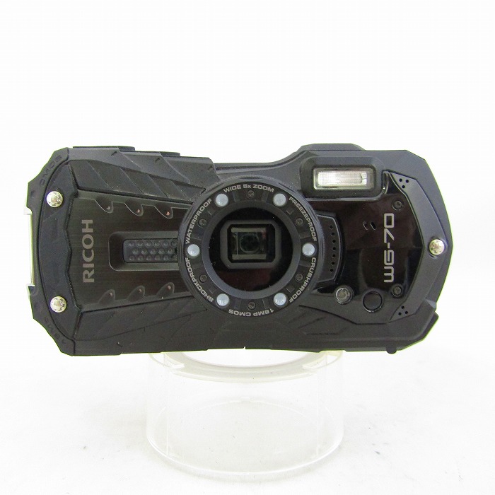 【中古】 (リコー) RICOH WG-70 ﾌﾞﾗﾂｸ【中古写真機 コンパクトデジカメ】 価値づける：B