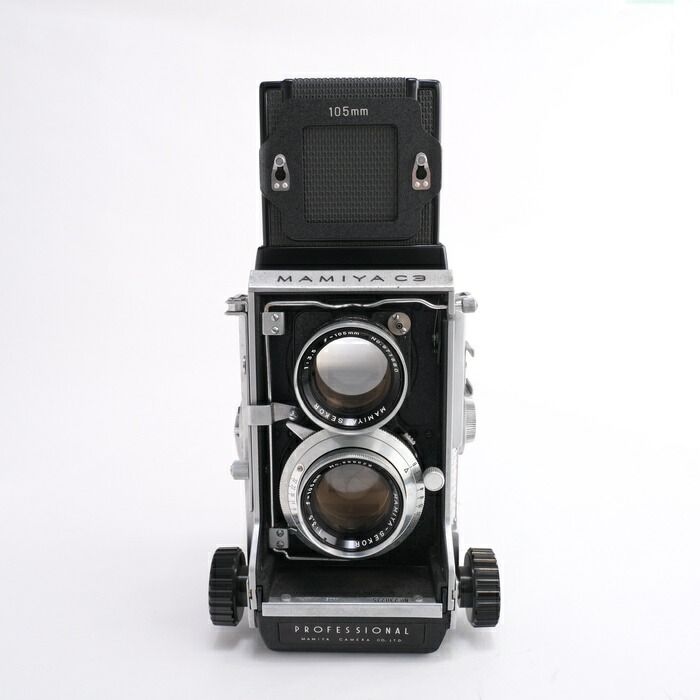 【中古】 (マミヤ) Mamiya C3 PROFESSIONAL 105/3.5【中古写真機 中判写真機】 序列付ける：B