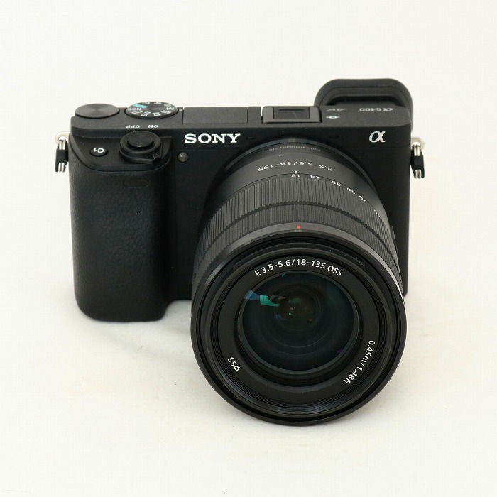 【中古】 (ソニー) SONY α6400 高倍率望遠レンズ一揃いの道具 黒いこと ILCE-6400M B【中古写真機 デジタル一眼】 序列付ける：AB