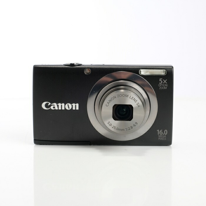 【中古】 (キヤノン) Canon POWERSHOT A2300 BK【中古写真機 コンパクトデジカメ】 位置づける：B