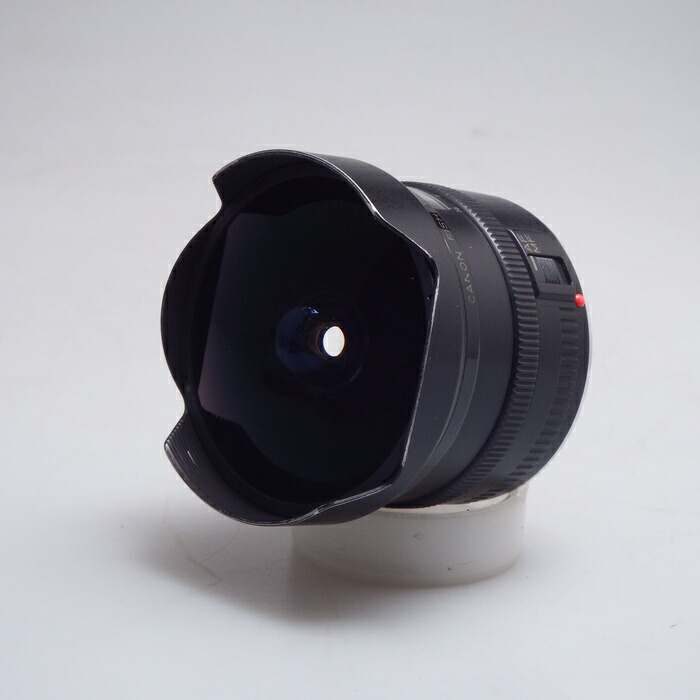 【中古】 (キヤノン) Canon EF15/2.8 ﾌｨｯｼｭｱｲ【中古水晶体 ＡＦ水晶体】 位置づける：B