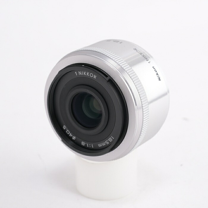 【中古】 (ニコン) Nikon ﾆｺﾝ1 18.5/1.8 ｼﾙﾊﾞｰ【中古水晶体 ＡＦ水晶体】 価値づける：B