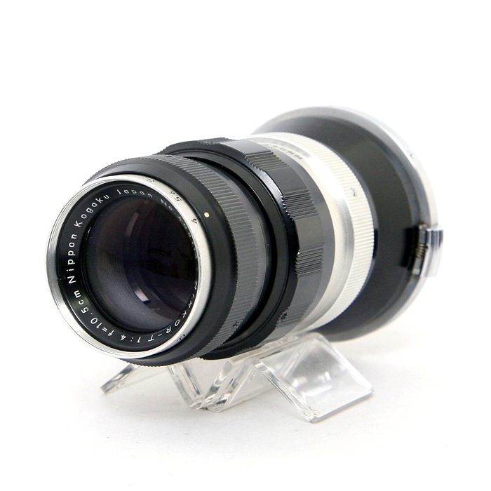 【中古】 (ニコン) Nikon NIKKOR-T (S) 105粍 F4 +HOOD【中古水晶体 範囲ファインダ用水晶体】 序列付ける：B