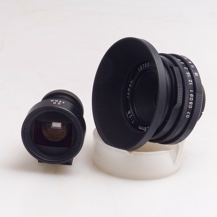 【中古】 (リコー) RICOH GR 28/2.8 Lﾏｳﾝﾄ ﾌﾞﾗｯｸ【中古水晶体 射程ファインダ用水晶体】 位置づける：B+