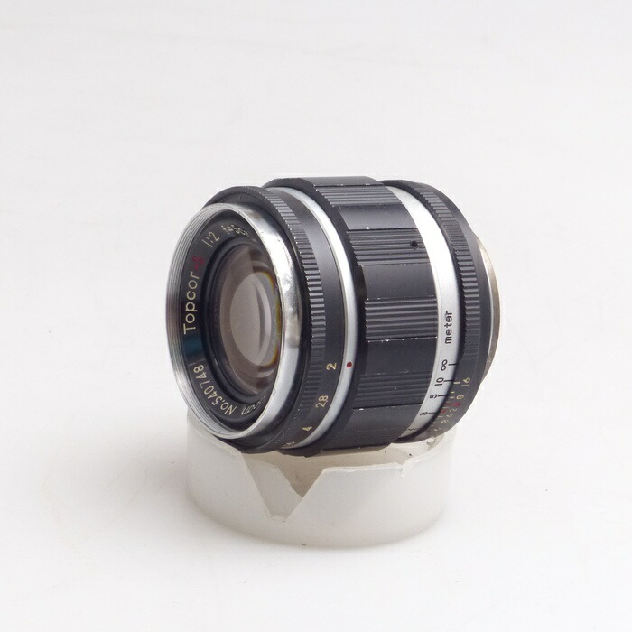 【中古】 (トプコン) TOPCON Topcor-S 50/F2 後期 L39【中古水晶体 範囲ファインダ用水晶体】 序列付ける：B-