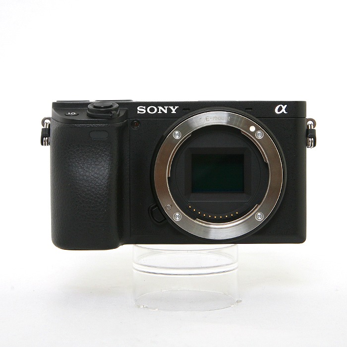【中古】 (ソニー) SONY α6400 上半身 黒いこと [ILCE-6400 B]【中古写真機 デジタル一眼】 位置づける：AB