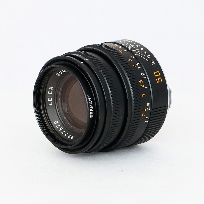 【中古】 (ライカ) Leica SUMMICRON-M 50/2(フード組込)【中古レンズ MFレンズ】 ランク:C|カメラのナニワ
