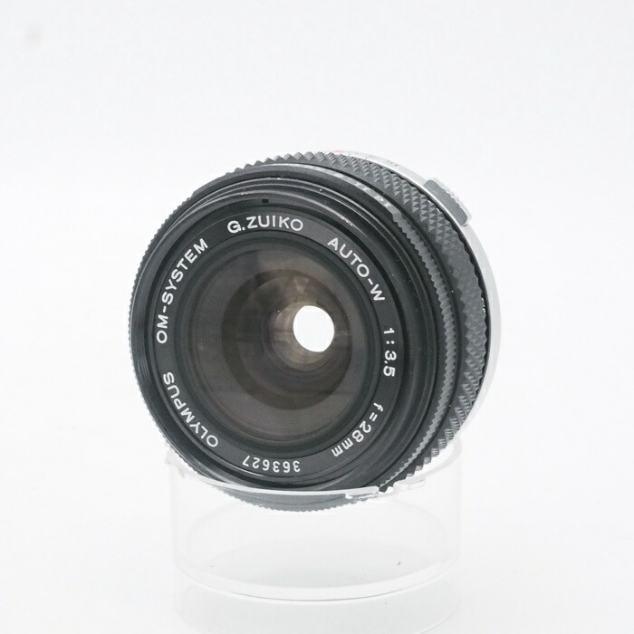 【中古】 (オリンパス) OLYMPUS G.ｽﾞｲｺｰｵｰﾄW 28/3.5【中古水晶体 ＭＦ水晶体】 序列付ける：B