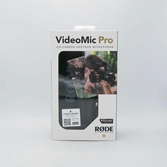【中古】 VMPR(VIDEOMIC PRO RYCOTE) ステレオコンデンサーマイク【中古動画機材アクセサリー 中古カメラ用マイク】 ランク:AB+|カメラのナニワ