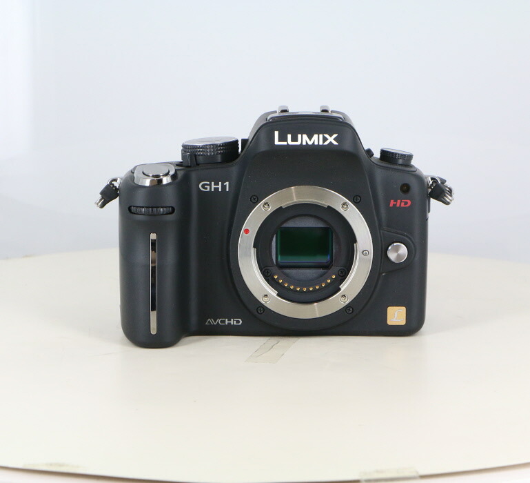 【中古】 (パナソニック) Panasonic DMC-GH1 ｺﾝﾌｫｰﾄﾌﾞﾗｯｸ ﾎﾞﾃﾞｨ【中古カメラ デジタル一眼】 ランク：B｜カメラのナニワ