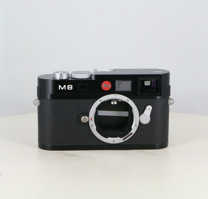 【中古】 (ライカ) Leica M8ブラック スペシャル レッドロゴ【中古カメラ デジタル一眼】 ランク:B|カメラのナニワ