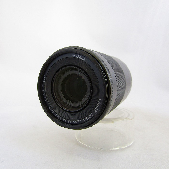 【中古】 (キヤノン) Canon EF-M55-200/F4.5-6.3 IS STM ﾌﾞﾗﾂｸ【中古水晶体 ＡＦ水晶体】 序列付ける：B