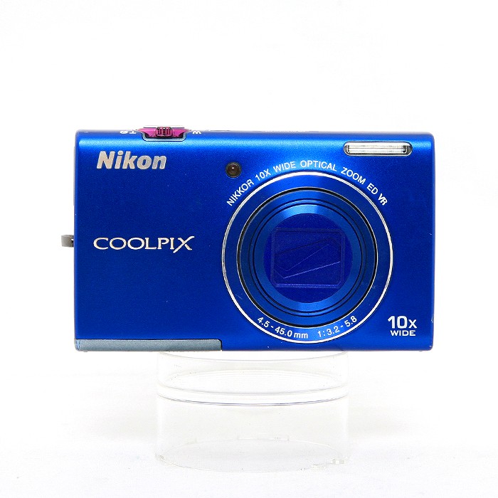 【中古】 (ニコン) Nikon ニコン COOLPIX S6200 オーシヤンブルー【中古カメラ コンパクトデジカメ】 ランク:B-|カメラのナニワ