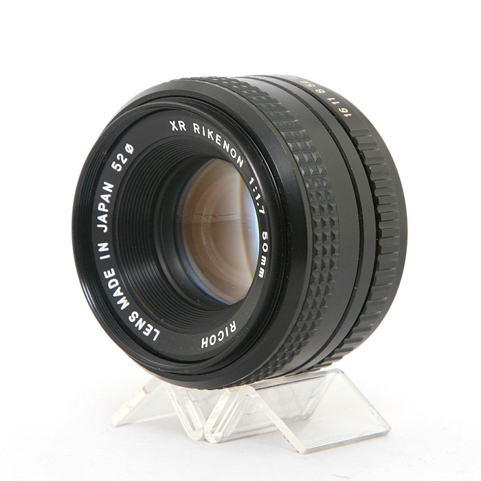 【中古】 (リコー) RICOH XR RIKENON 50mm F1.7 前期【中古レンズ ＭＦレンズ】 ランク：B-