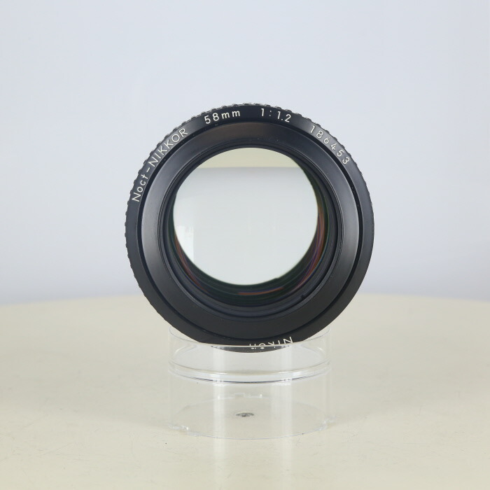 【中古】 (ニコン) Nikon 人工知能学 ﾉｸﾄ 58/1.2S【中古水晶体 ＭＦ水晶体】 位置づける：B