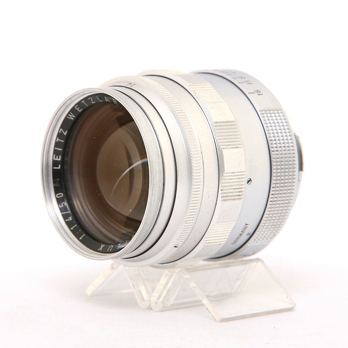 【中古】 (ライカ) Leica ｽﾞﾐﾙｯｸｽ M50/1.4 1st すべり出し型【中古水晶体 範囲ファインダ用水晶体】 序列付ける：B