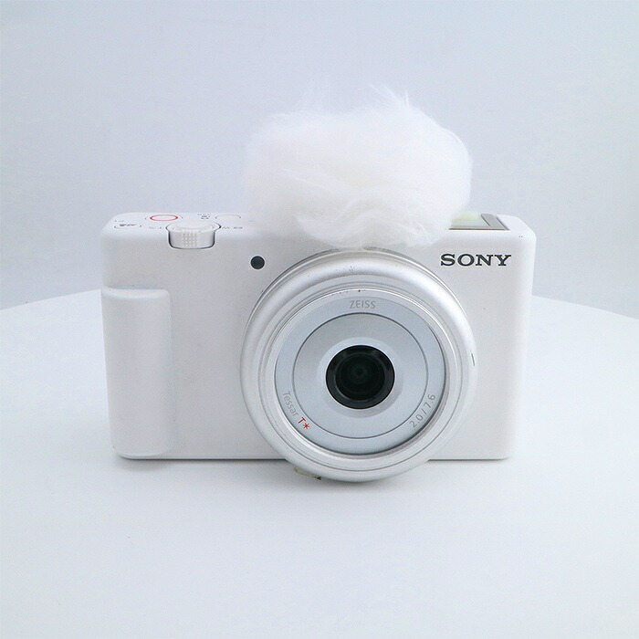 【中古】 (ソニー) SONY VLOGCAM ZV-1F ﾎﾜｲﾄ【中古写真機 デジタル一眼】 位置づける：B