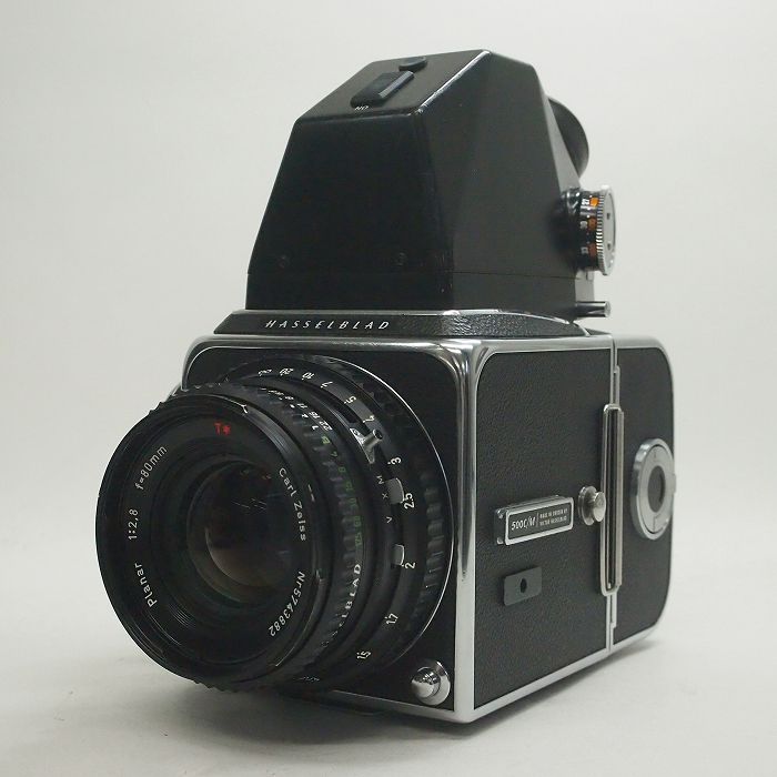 【中古】 (ハッセルブラッド) HASSELBLAD 500C/M(ﾒｰﾀｰﾌﾟﾘｽﾞﾑﾌｧｲﾝﾀﾞｰ)+C80/2.8+A12ﾏｶﾞｼﾞﾝ【中古写真機 中判写真機】 位置づける：B