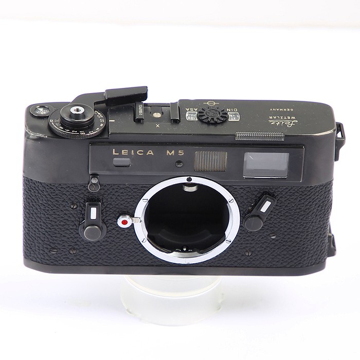 【中古】 (ライカ) Leica M5 黒いこと 二点吊【中古写真機 範囲ファインダ】 序列付ける：B