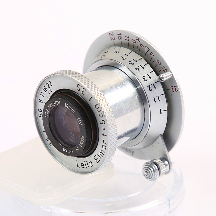 【中古】 (ライカ) Leica 赤エルマーL50/3.5 沈胴【中古水晶体 領域ファインダ用水晶体】 位置づける：B