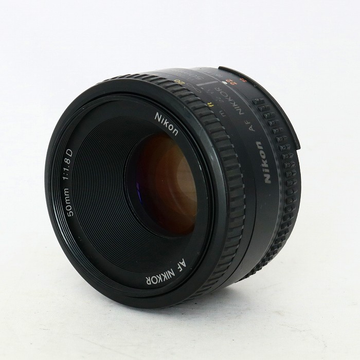 【中古】 (ニコン) Nikon AF NIKKOR 50/1.8 D【中古レンズ AFレンズ】 ランク:B|カメラのナニワ