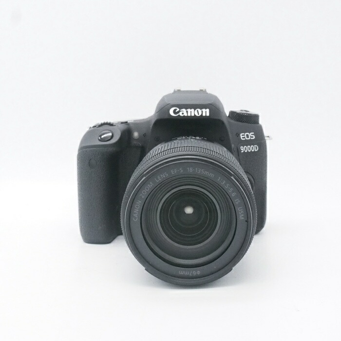 【中古】 (キヤノン) Canon EOS 9000D/EF-S18-135 IS USM ﾚﾝｽﾞｷﾂﾄ【中古写真機 デジタル一眼】 序列付ける：B