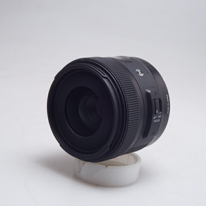 【中古】 (シグマ) SIGMA 30/1.4 EX DC HSM  (ｷﾔﾉﾝEF-S)【中古水晶体 ＡＦ水晶体】 価値づける：B