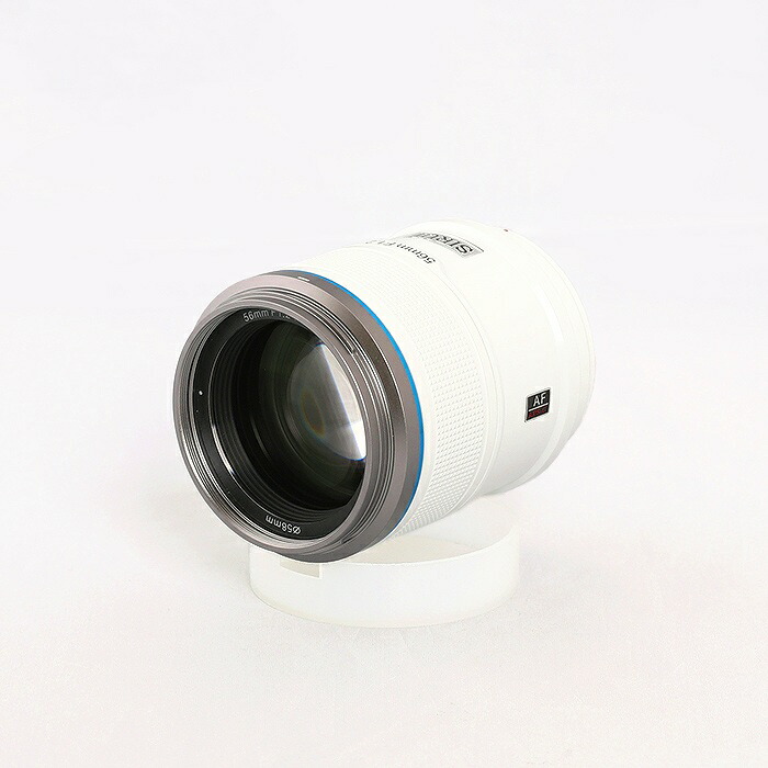 【中古】 (SIRUI)  56AS12X-W-JP AF 56/1.2 ﾎﾜｲﾄ ﾌｼﾞXﾏｳﾝﾄ用【中古水晶体 ＡＦ水晶体】 位置づける：AB
