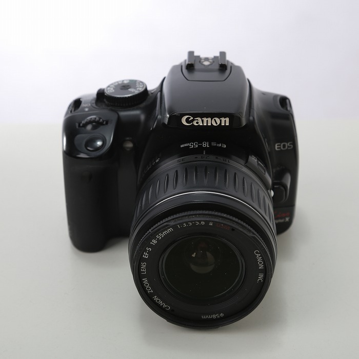 【中古】 (キヤノン) Canon EOS KISSﾃﾞｼﾞﾀﾙX/18-55II USM【中古写真機 デジタル一眼】 位置づける：B