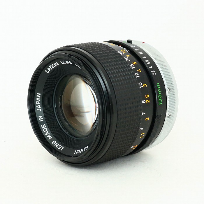 【中古】 (キヤノン) Canon FD 100/2.8 S.S.C.【中古水晶体 ＭＦ水晶体】 位置づける：B