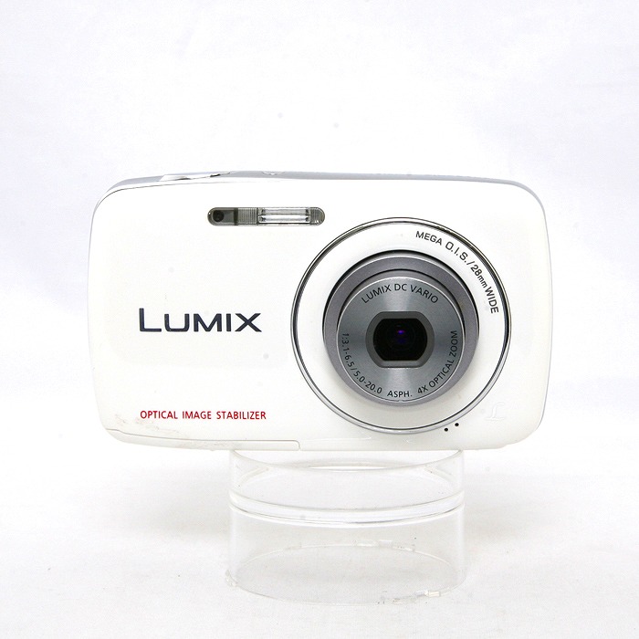 【中古】 (パナソニック) Panasonic DMC-S1 ホワイト【中古カメラ コンパクトデジカメ】 ランク:B-|カメラのナニワ