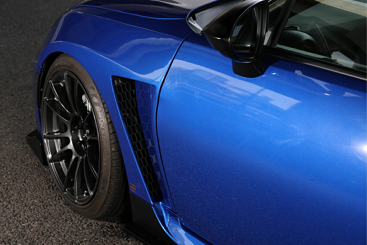 ChargeSpeed/チャージスピ－ド BRZ ZD8/GR86 ZN8 フロントフェンダー ダクト付 純正サイズ カーボン製