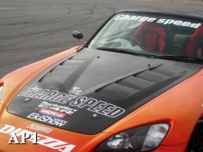 チャージスピード CHARGESPEED S2000 AP1/AP2 ボンネット ダクト付 FRP製｜NANIWAYA 店
