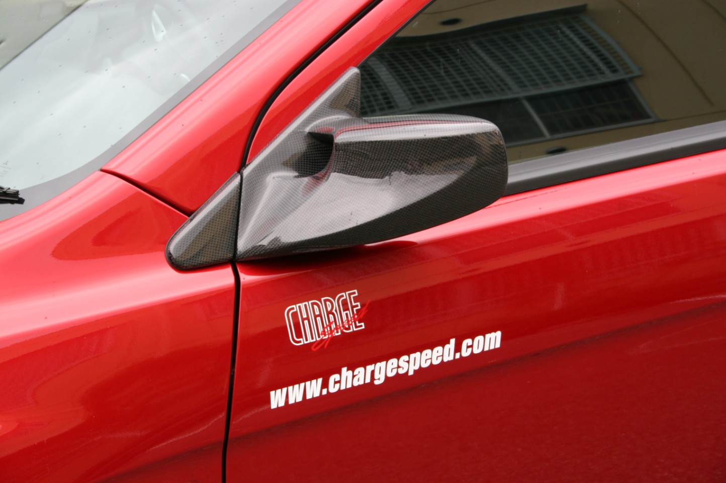 チャージスピード CHARGESPEED LANCER EVOLUTION X CZ4A エアロミラー FRP製|NANIWAYA 店