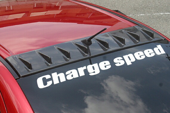 チャージスピード CHARGESPEED LANCER EVOLUTION X CZ4A ルーフフィン(サンルーフ無車用) カーボン製｜NANIWAYA 店