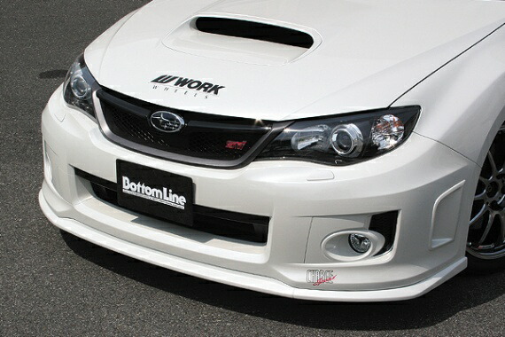 チャージスピード CHARGESPEED インプレッサ WRX STI GV#/GR# フロントボトムライン フロントアンダースポイラー リップスポイラー TYPE-1 FRP製