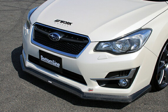 チャージスピード CHARGESPEED インプレッサ スポーツ GP6/7 D/E フロントボトムライン フロントアンダースポイラー リップスポイラー FRP製