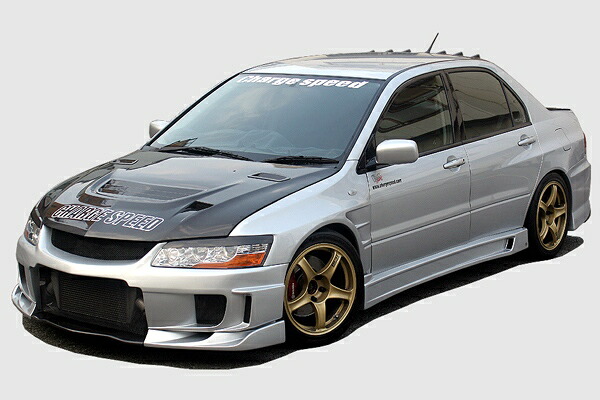 チャージスピード CHARGESPEED LANCER EVOLUTION CT9A バンパー3点セット TYPE-2（フロント・サイド・リア）｜NANIWAYA 店