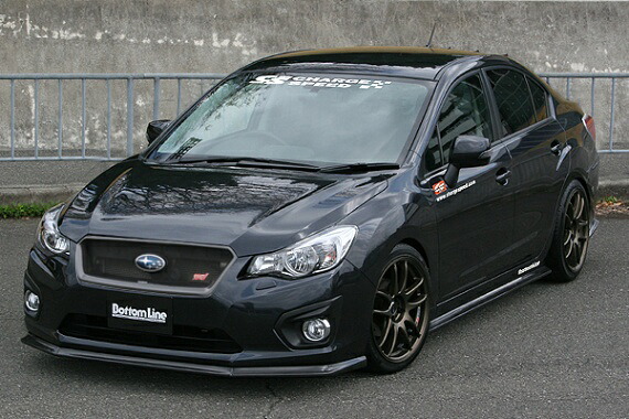 チャージスピード CHARGESPEED インプレッサ G4 GJ# A/B/C ボトムライン3点セット 純正サイドステップ非装着車 FRP製｜NANIWAYA 店