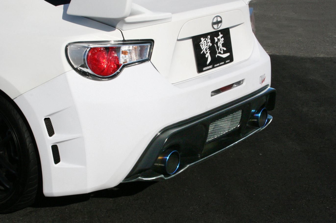 チャージスピード 86 ZN6 前期/中期 リアバンパー TYPE-1 FRP|NANIWAYA 店