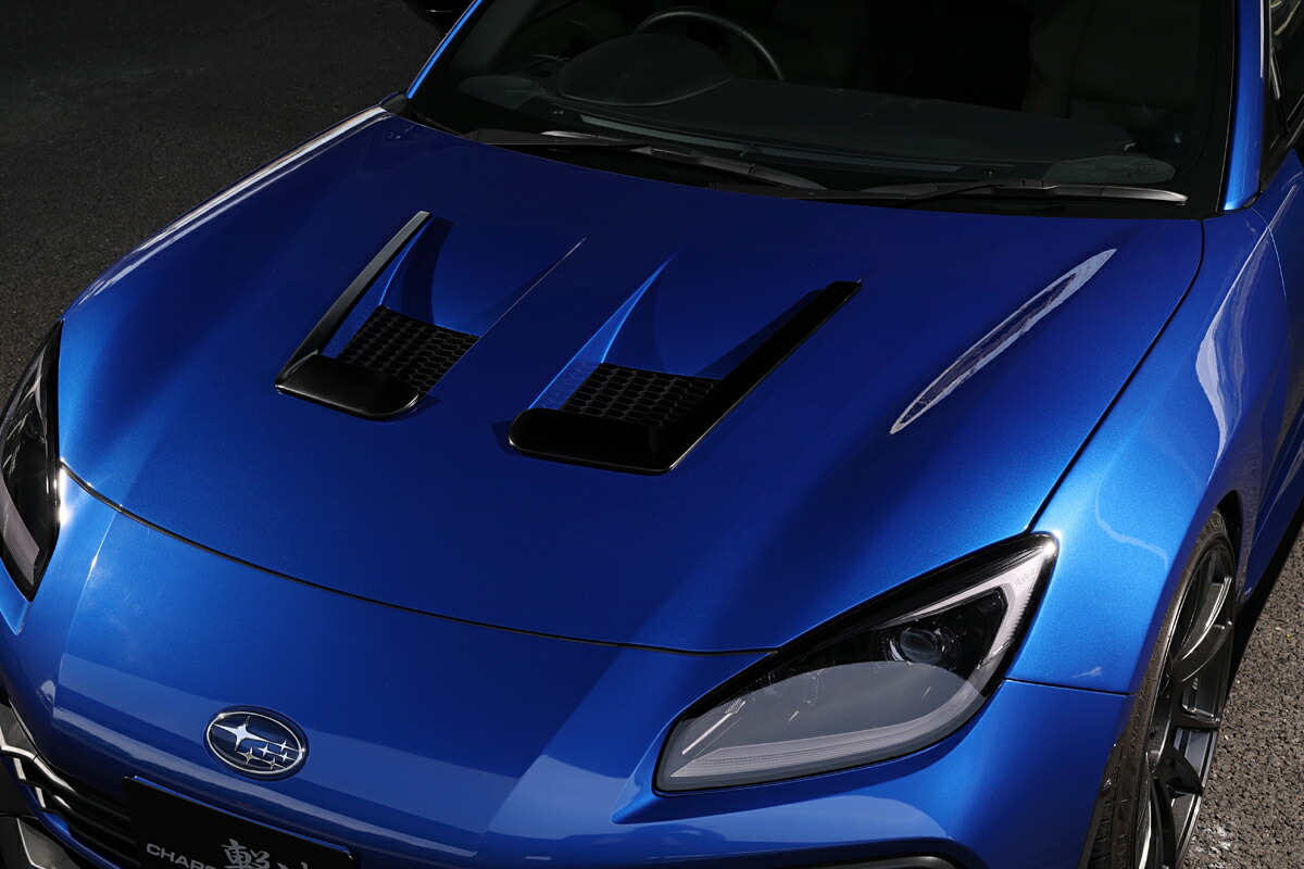 チャージスピード CHARGESPEED BRZ ZD8/GR86 ZN8 ボンネット専用 ダクトカウル FRP製
