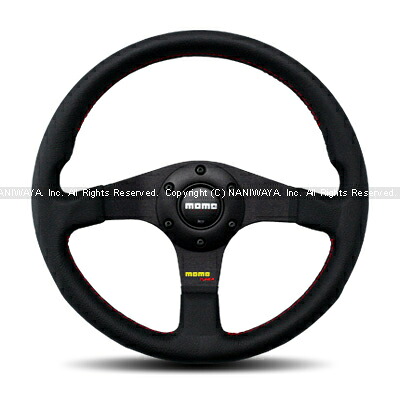 【割引クーポン配布中】MOMO/モモ TUNER（チューナー） ブラックレザー/ブラックスポーク 32Φ ＜br /＞商品番号：T-13