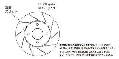【割引クーポン配布中】無限/MUGEN ブレーキローター フィット RS/GK5 リア用 ＜br /＞商品番号：43250-XMK-K0S0