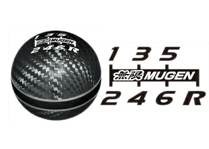 【割引クーポン配布中】無限/MUGEN カーボンシフトノブ ブラック S2000/AP1、AP2 商品番号：54102-XLT-K2S0-BK｜NANIWAYA 店