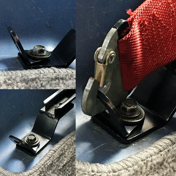 楽天市場 割引クーポン配布中 Naniwaya ナニワヤ シートベルトアダプター シートベルトフック 2個 2pcs 4点式ベルトの取り付けに Naniwaya 楽天市場店