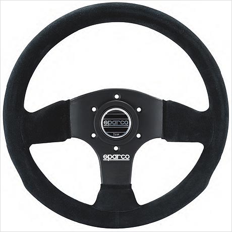 【割引クーポン配布中】sparco/スパルコ P300 ブラックスエード/ブラックスポーク 商品番号:015P300SN｜NANIWAYA 店