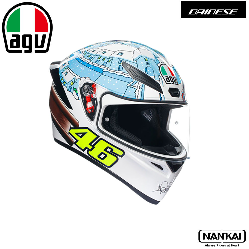 AGV(エージーヴイ)K1 S JIST Asian Fit - ROSSI WINTER TEST 2017 27,885円